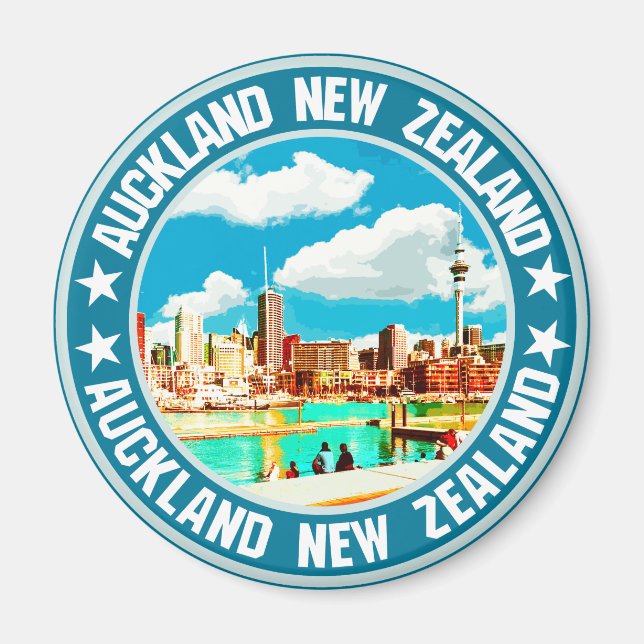 Auckland                                           magnet (Front)