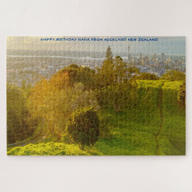 Auckland New Zealand Jigsaw Puzzle (Horizontal)