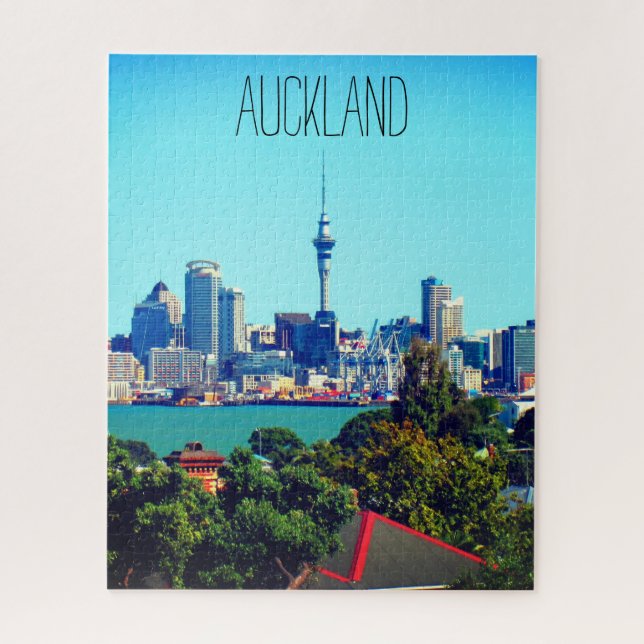 auckland new zealand jigsaw puzzle (Vertical)