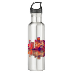 Auckland New Zealand Skyline 710 Ml Water Bottle