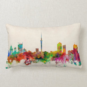 Auckland New Zealand Skyline Lumbar Cushion