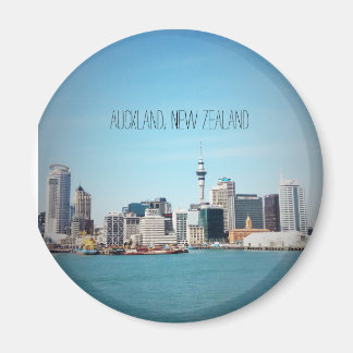 Auckland, New Zealand skyline Magnet