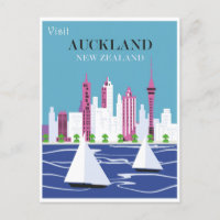 Auckland New Zealand Vintage Travel