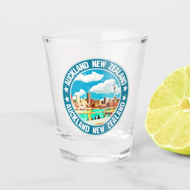 Auckland                                           shot glass (Front)