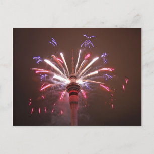 Auckland Sky Tower Postcard