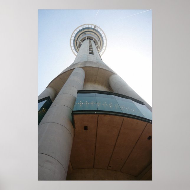 Auckland Sky Tower Poster (Front)