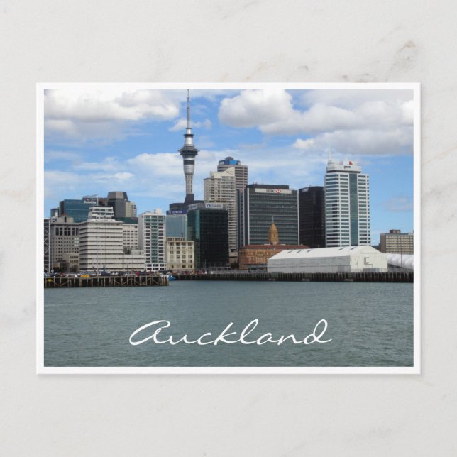 auckland skyline postcard (Front)