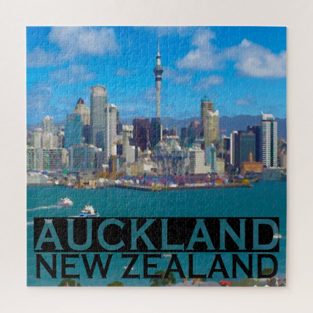 Auckland Square Puzzle (Vertical)