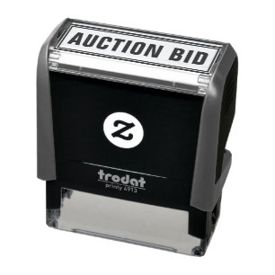 AUCTION BID SELF-INKING STAMP