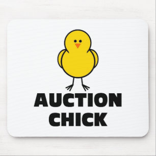 Auction Chick Mouse Mat
