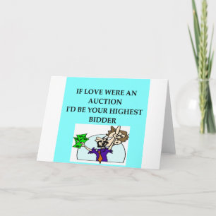 AUCTION lovers Holiday Card