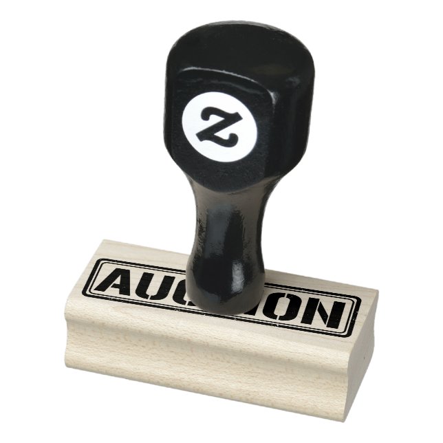 Auction Rubber Stamp (Stamp)