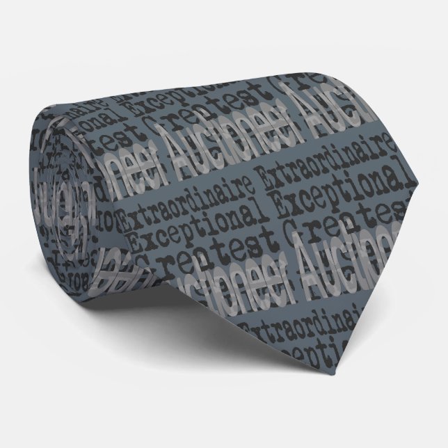 Auctioneer Extraordinaire Tie (Rolled)
