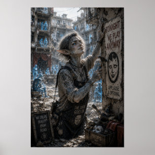 Audacity / Theatre Worker / Apartment Building Poster