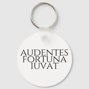 Audentes Fortuna Iuvat Key Ring