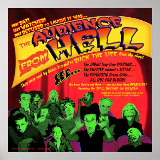 Audience From Hell Theatre Poster