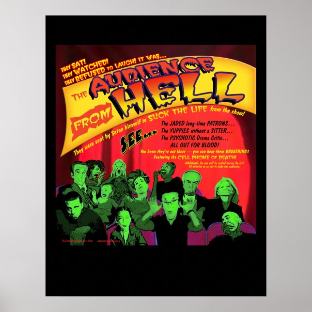 Audience From Hell Theatre Poster (Front)