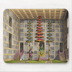 Audience Hall, Cochin China, plate 88 from 'Le Cos Mouse Mat