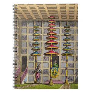 Audience Hall, Cochin China, plate 88 from 'Le Cos Notebook