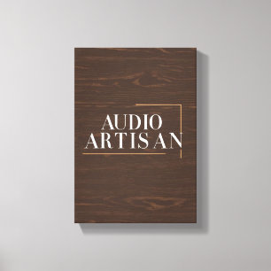 Audio Artisan Canvas Print