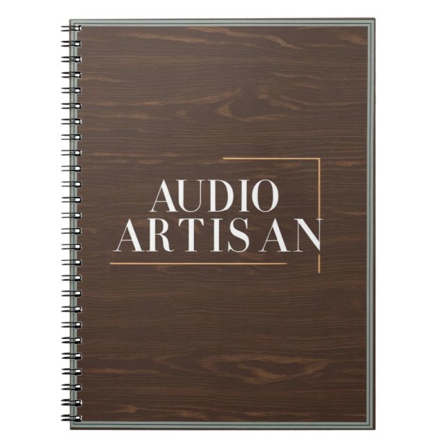 Audio Artisan Notebook (Front)