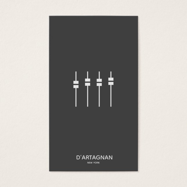 Audio Business Card (Front)