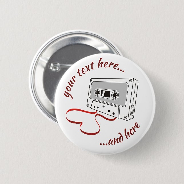 Audio cassette button (Front & Back)