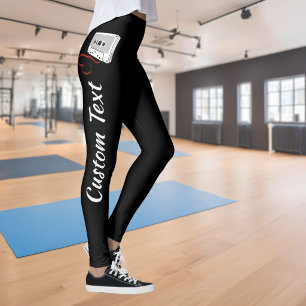 Audio cassette leggings