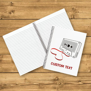 Audio Cassette Notebook