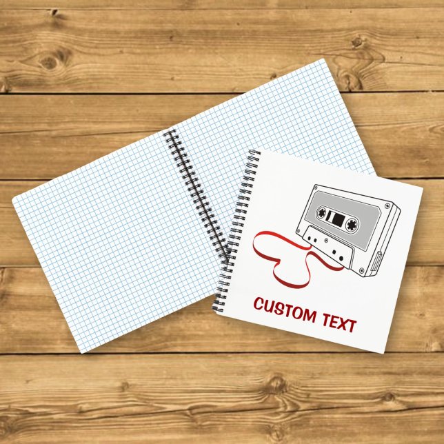 Audio Cassette Notebook (Creator Uploaded)