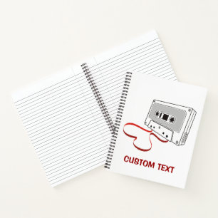 Audio Cassette Notebook