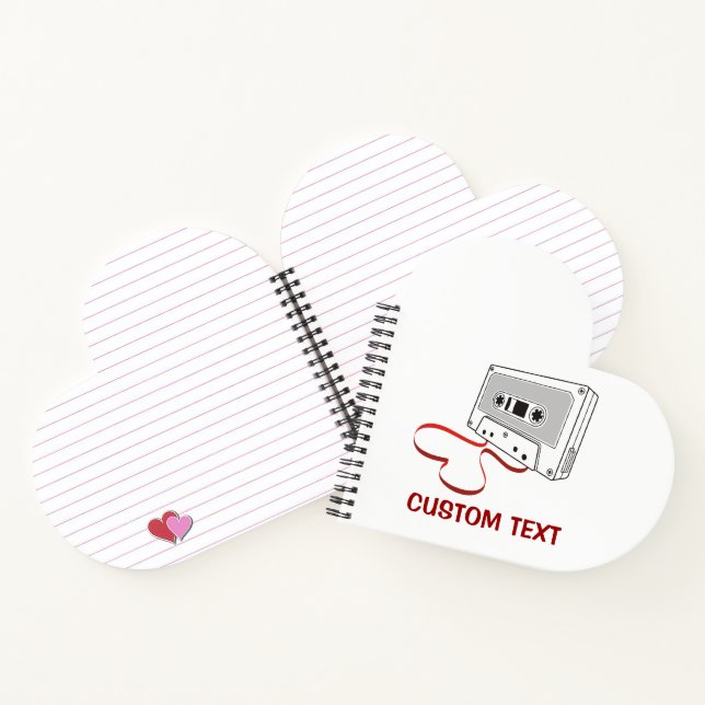 Audio Cassette Notebook (Inside)