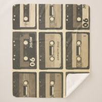 Audio Cassette, Retro Poster Hip-Hop.