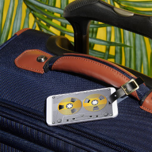 Audio Cassette Tape Luggage Tag