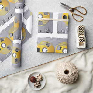 Audio Cassette Tape Wrapping Paper