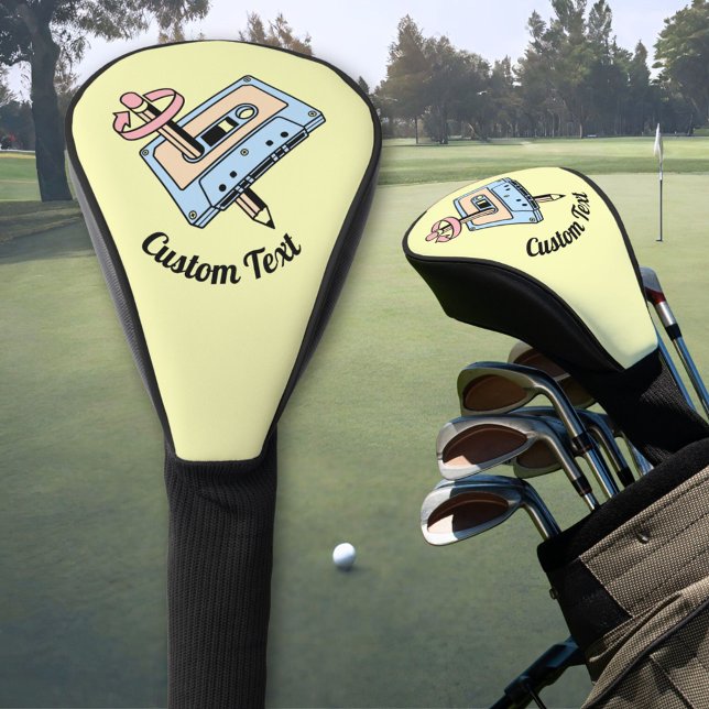 Audio Cassette with Pencil Golf Head Cover (Creator Uploaded)