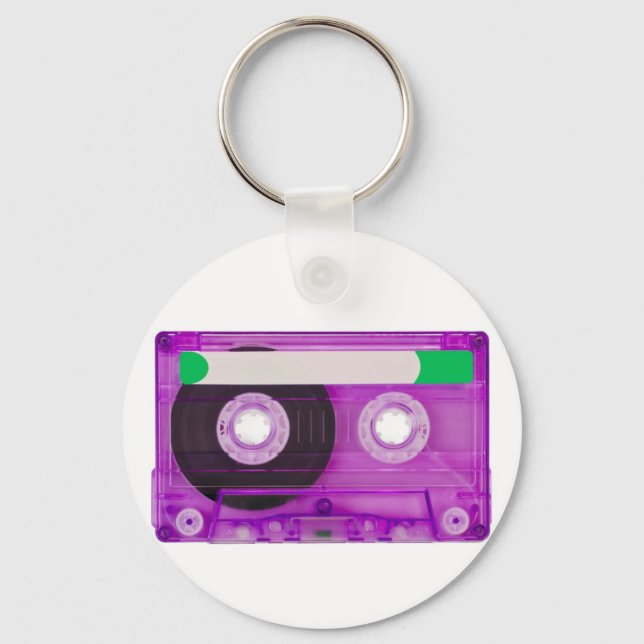audio compact cassette key ring (Front)