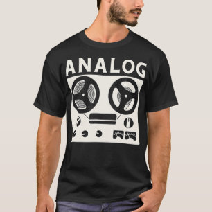 Audio Engineer Beatmaker And Soundguy  Analog Tape T-Shirt