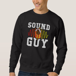 Audio Engineer Headphones Sound Guy Sound Engineer Sweatshirt