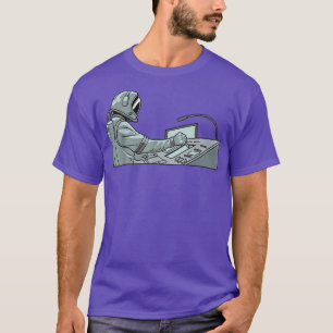 Audio Engineer - Music Astronaut Studio Guy Sound T-Shirt
