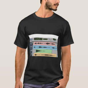 Audio Engineer Music Recording Program DAW Home St T-Shirt
