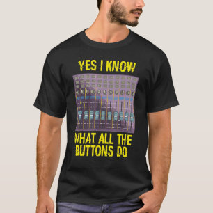 Audio Engineer Sound Engineer Audio Technician T-Shirt