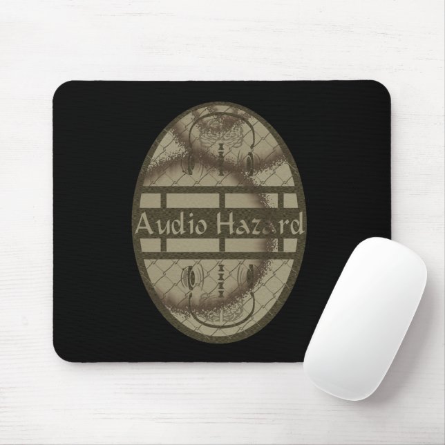 Audio Hazard Mouse Mat (With Mouse)