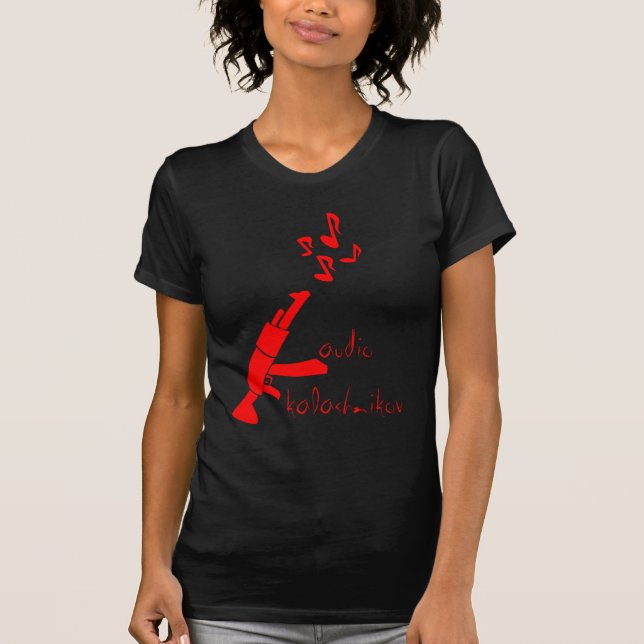 audio kalashnikov T-Shirt (Front)