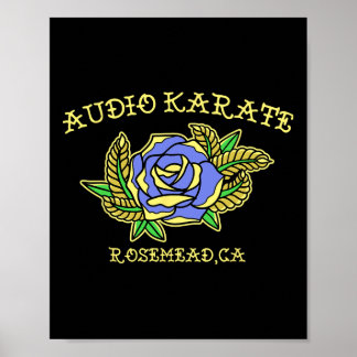 Audio Karate Traditional Rosemead  Poster
