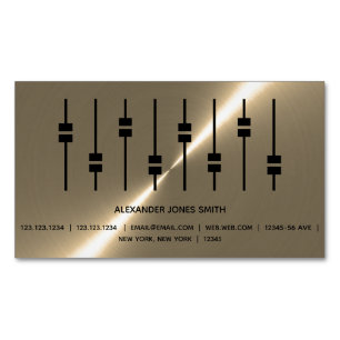 Audio Magnetic Business Card