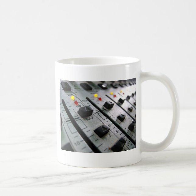 Audio Mixer Coffee Mug (Right)