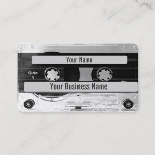 Audio Music Cassette Tape (Custom) Business Card