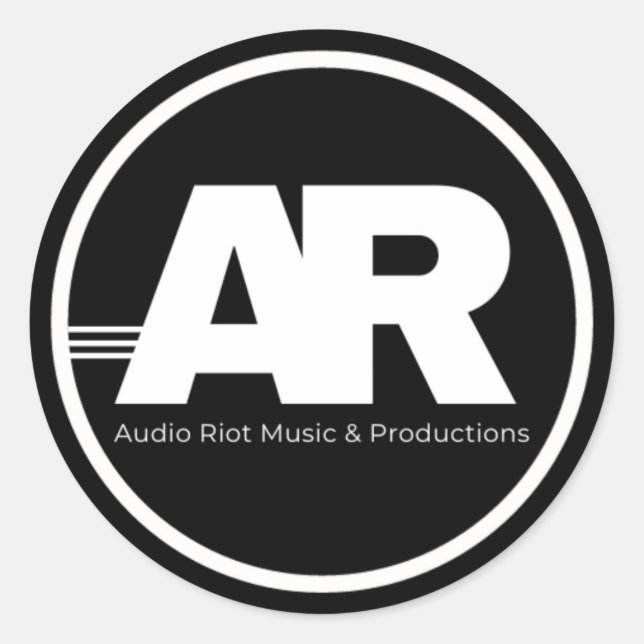 Audio Riot sticker (Front)