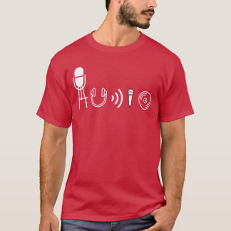 Audio s from Sound Music Live Production Engineer  T-Shirt